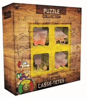 Eureka 4 Wood Puzzles Set - Expert