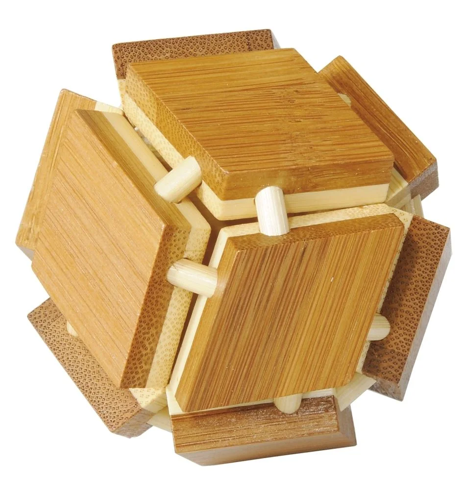 Fridolin 3D Логически Бамбуков Пъзел*** - Magic Box -17460