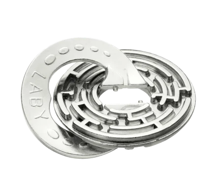 Hanayama Mini Huzzle Cast Laby***** - сребро