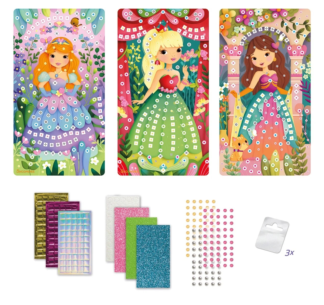 Sycomore Stick'N Fun-XS-Мозайки и мъниста-Принцеси-5y+