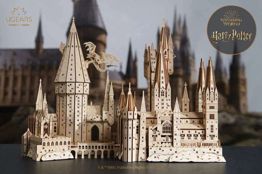 Ugears Harry Potter&trade; Замъкът Hogwarts&trade;-3Д модел-дърво-70256