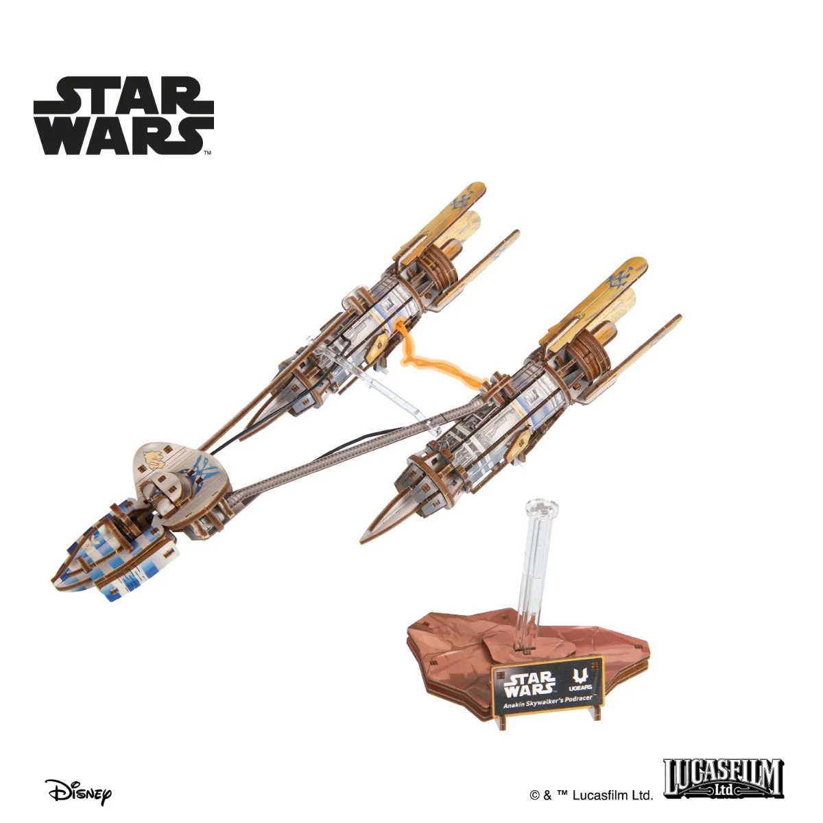 Ugears Star Wars Anakin Skywalker&rsquo;s Podracer&trade;-70273
