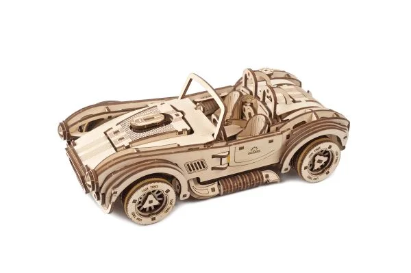 Ugears Дрифт Болид  Cobra - 3Д дървен  механичен модел-70161