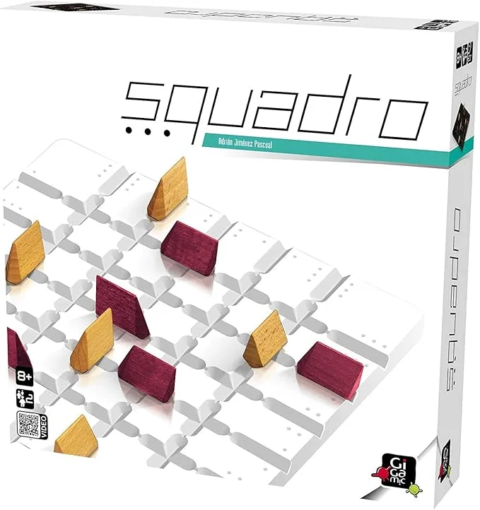 Gigamic Squadro-стратегическа игра-дърво,8+,2 игр.