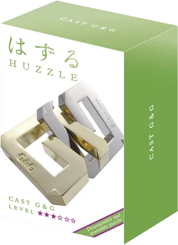 Hanayama Huzzle Cast Puzzle G&G ***