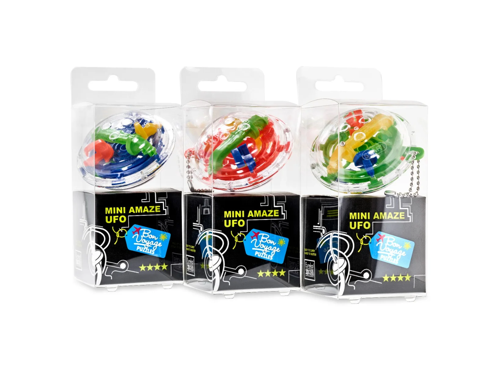 Eureka Mini Amaze UFO****- Пъзел за Ключодържател- Асортимент