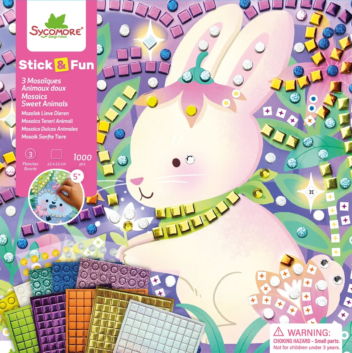 Sycomore Stick'N Fun-S-Мозайки и мъниста-Любими животни