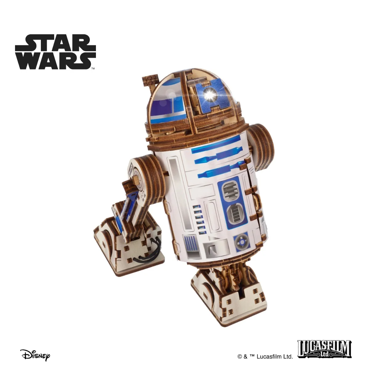 Ugears Star Wars R2-D2&trade; - Модел за сглобяване