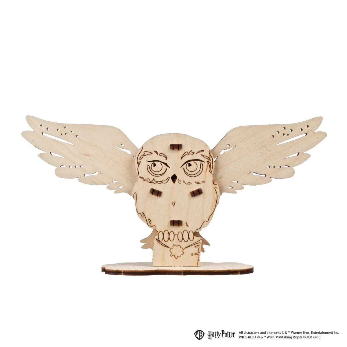 Ugears Harry Potter&trade; Совата Hedwig - 3D дървен модел за оцветяване&nbsp;-70243