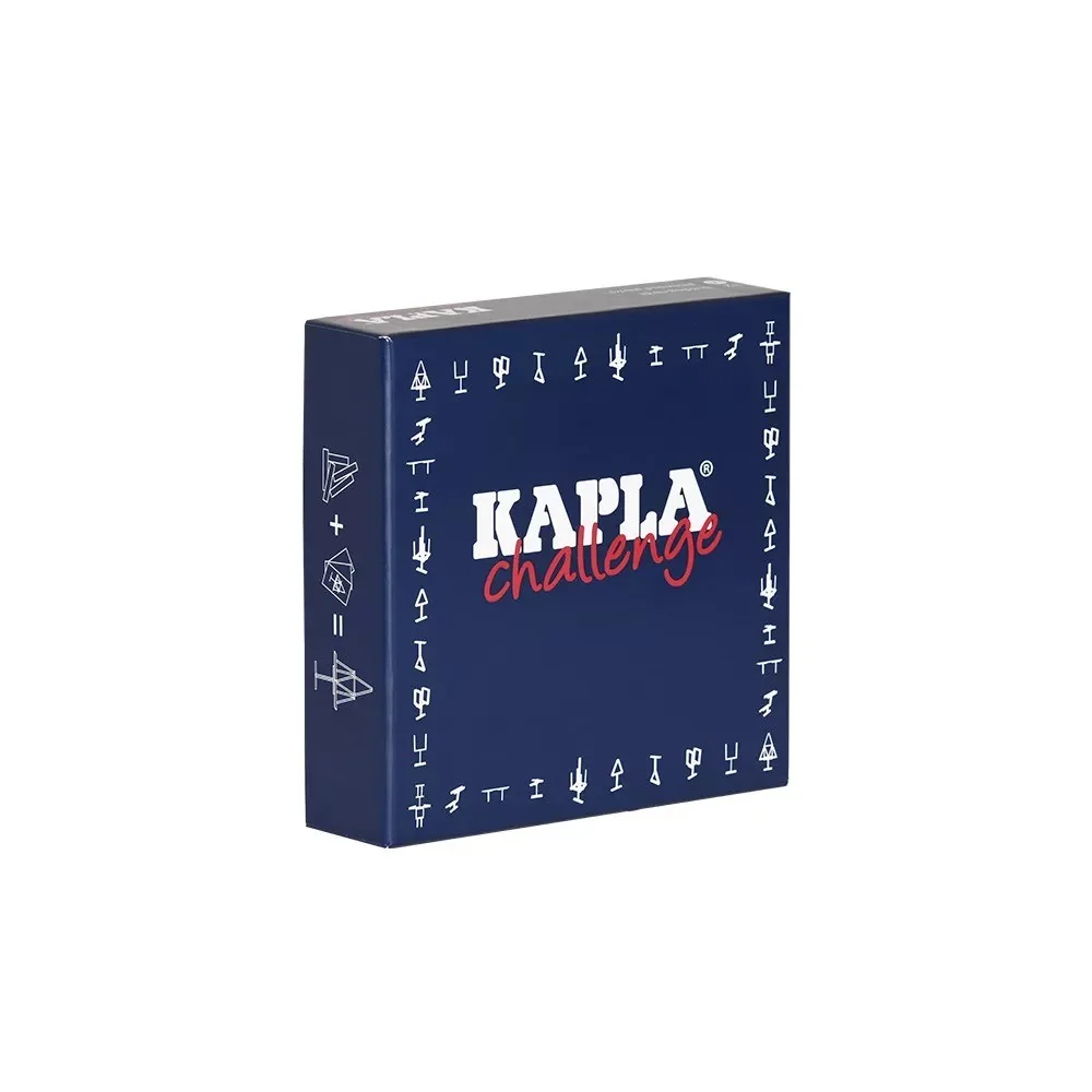 KAPLA&reg; Challenge-16 планки,12 карти-предизвикателства