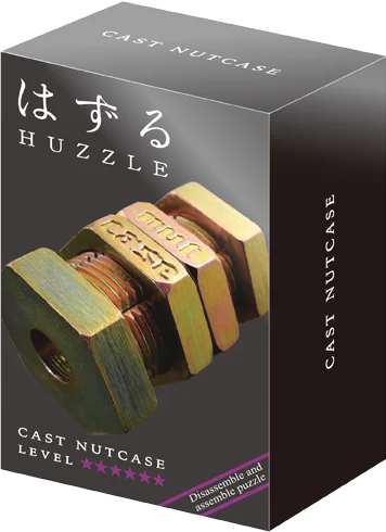 Hanayama Huzzle Cast Puzzle Nutcase ******