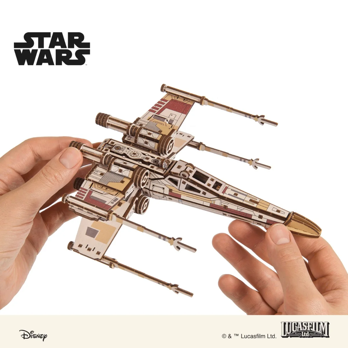 Ugears Star Wars Luke Skywalker&rsquo;s X-Wing Starfighter&trade;-70269