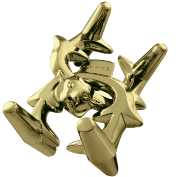Hanayama Mini Huzzle Cast Elk***** - злато