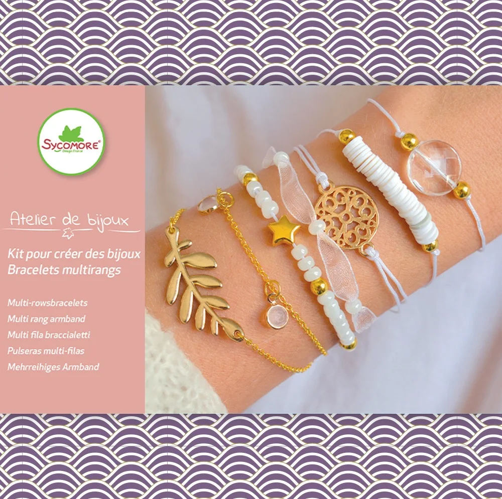 Sycomore Atelier за бижута- Гривни с перлички, мъниста и висулки