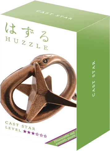 Hanayama Huzzle Cast Puzzle Star ***
