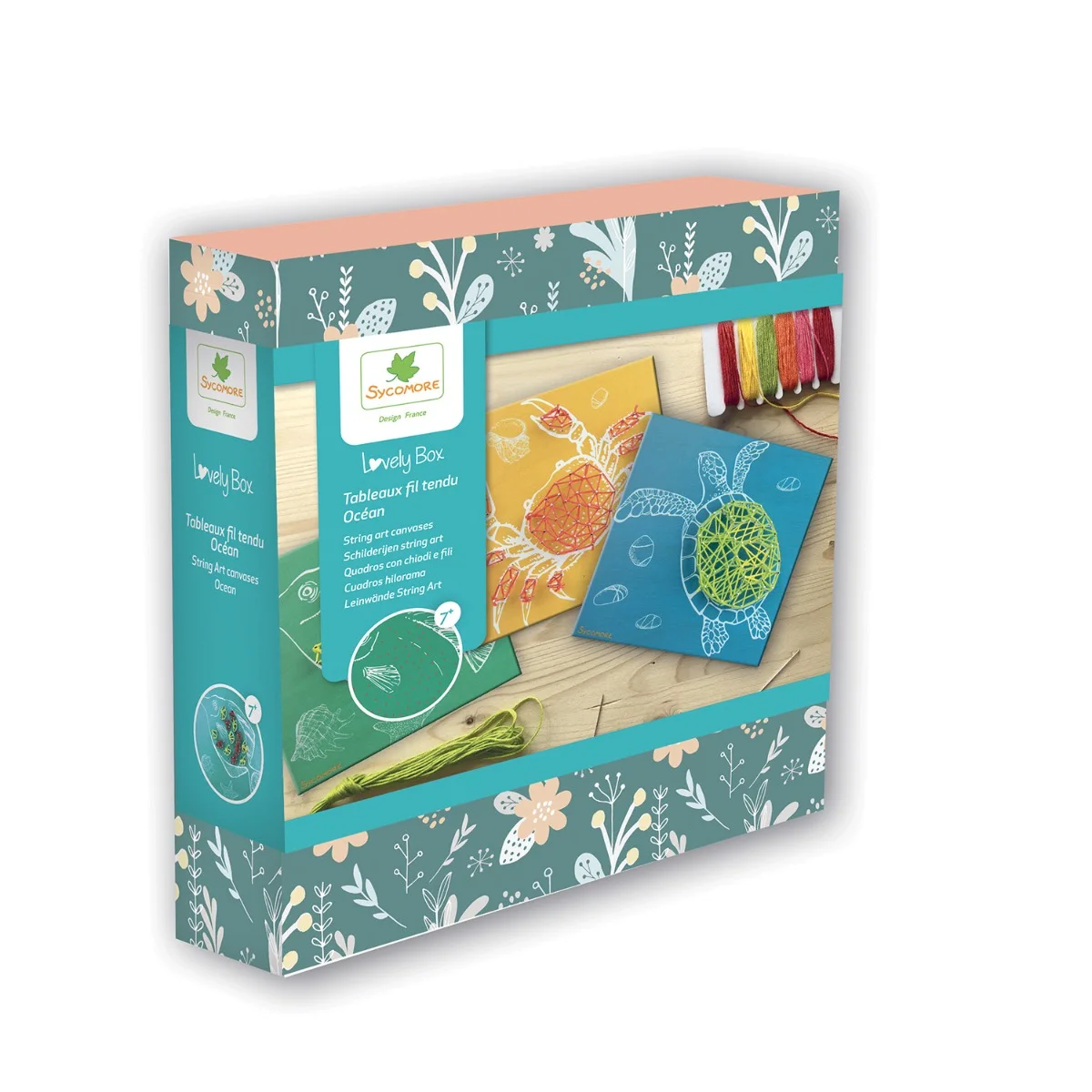 Sycomore Lovely Box-S-Стринг Арт Канвас-Ocean -CRE1057
