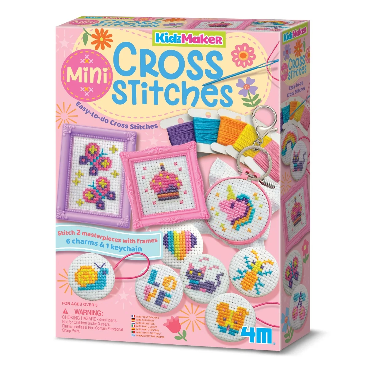 4m KidzMaker Творчески комплект мини гоблени-04822
