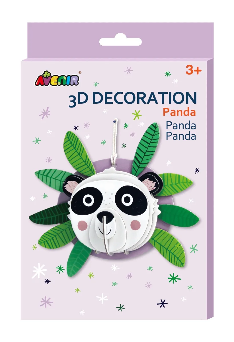 Avenir 3Д Decoration пъзел за сглобяване ПАНДА-PZ205063