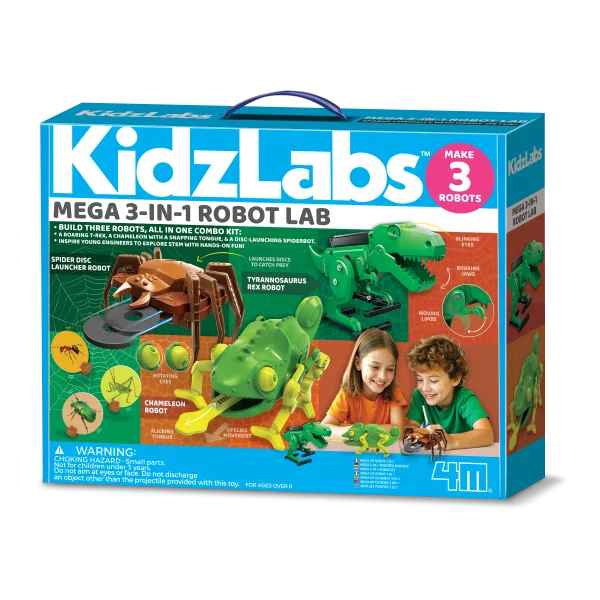 4m Kidzlabs Лаборатория за Роботи 3 в 1 - 01732