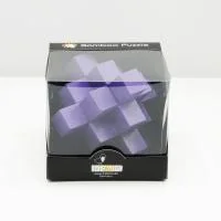 Fridolin 3D Логически Бамбуков Пъзел***-Violet Block -17184