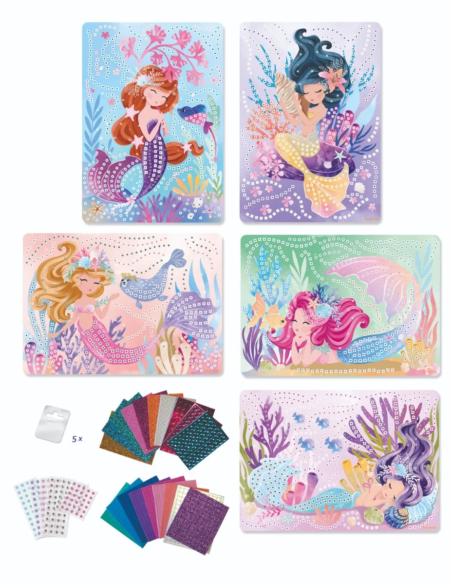 Sycomore Stick'N Fun-XL-Мозайки и мъниста-Русалки-5y+