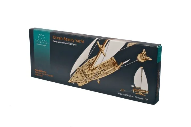 Ugears Яхта Ocean Beauty Yacht-3Д мини модел - 70193