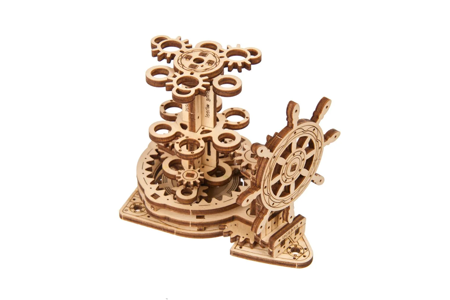 Ugears Wheel Organizer Органайзер за Бюро-3Д модел-Дърво&nbsp;- 70220