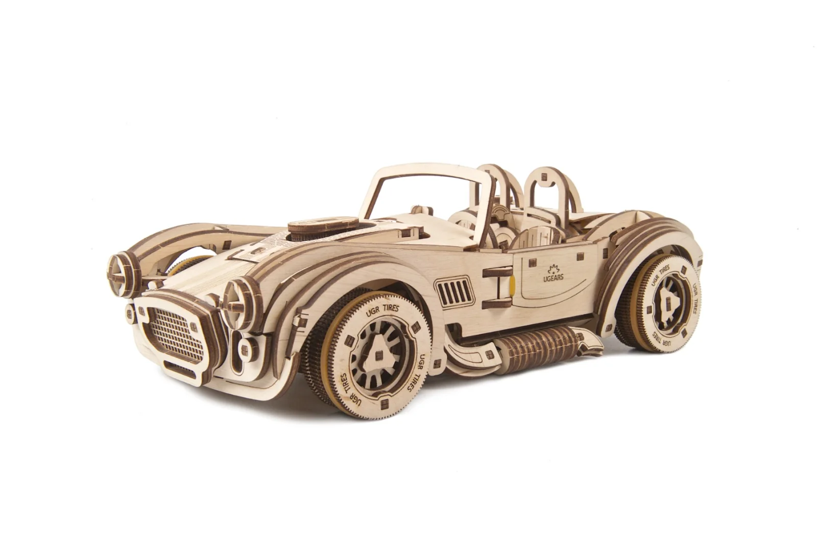 Ugears Дрифт Болид  Cobra - 3Д дървен  механичен модел-70161