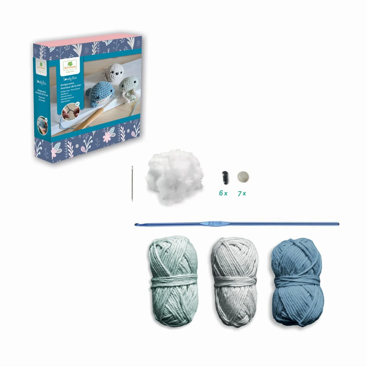 Sycomore Lovely - S Амигуруми&ndash;Морски животни