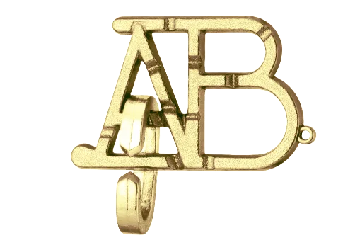 Hanayama Mini Huzzle Cast ABC*- злато