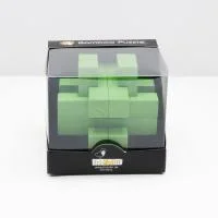 Fridolin 3D Логически Бамбуков Пъзел***-Green Bar Construction -17185