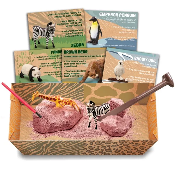4m Kidzlabs Изкопай и Намери 2 Диви Животни&nbsp;изненада- 6 разновидности-03481