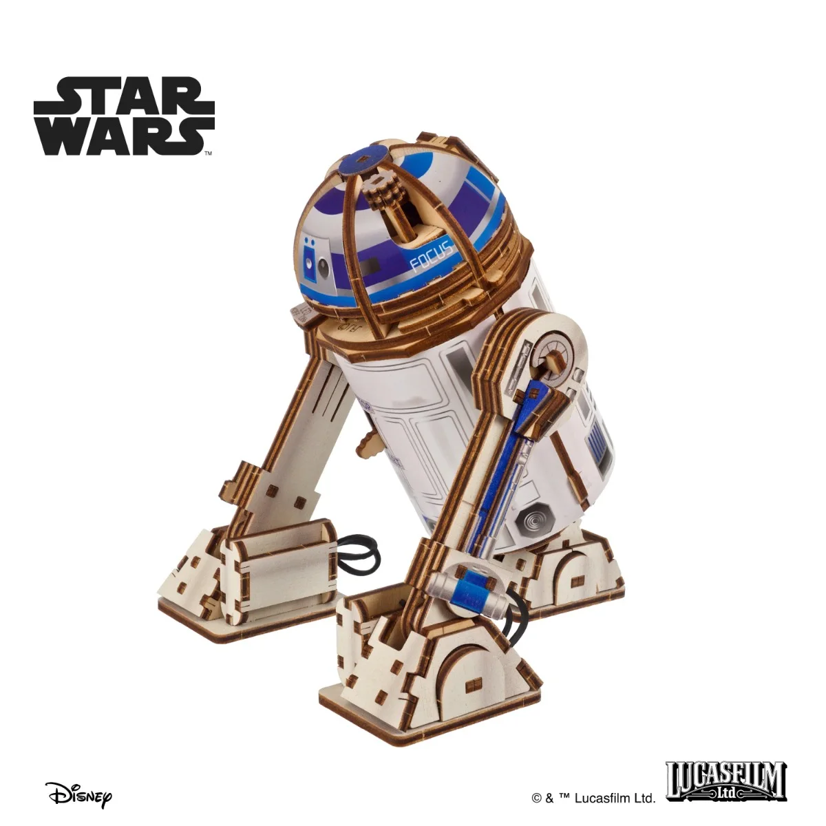 Ugears Star Wars R2-D2&trade; - Модел за сглобяване