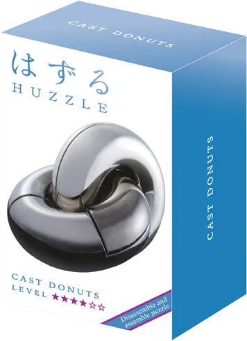 Hanayama Huzzle Cast Puzzle Donuts ****