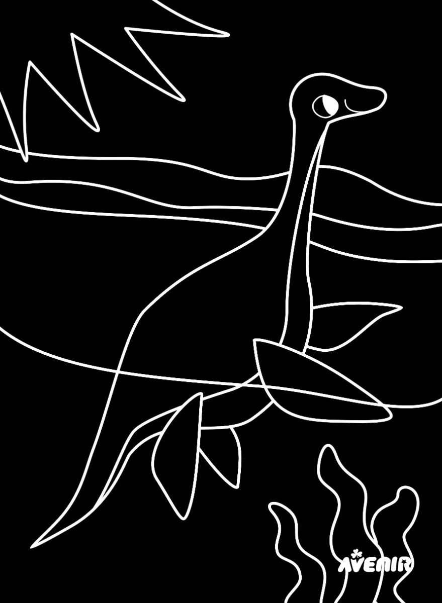 Avenir Скреч Рисунки-ДИНОЗАВРИ, 8 рисунки-CH1675