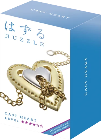 Hanayama Huzzle Cast Puzzle Heart ****