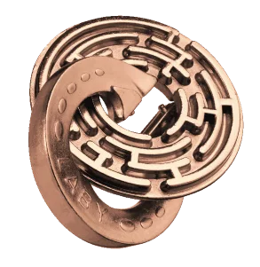 Hanayama Mini Huzzle Cast Laby***** - античен мед