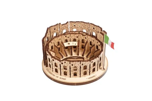 Ugears Rome Colosseum- Колизеумът в Рим-3Д пъзел мини модел&nbsp;- 70248