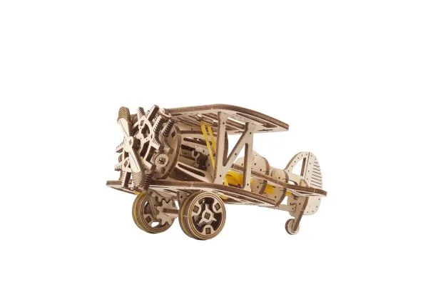Ugears Самолет двуплощник-3Д мини модел&nbsp;- 70159