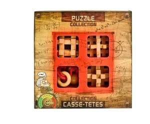 Eureka 4 Wood Puzzles Set - Extreme