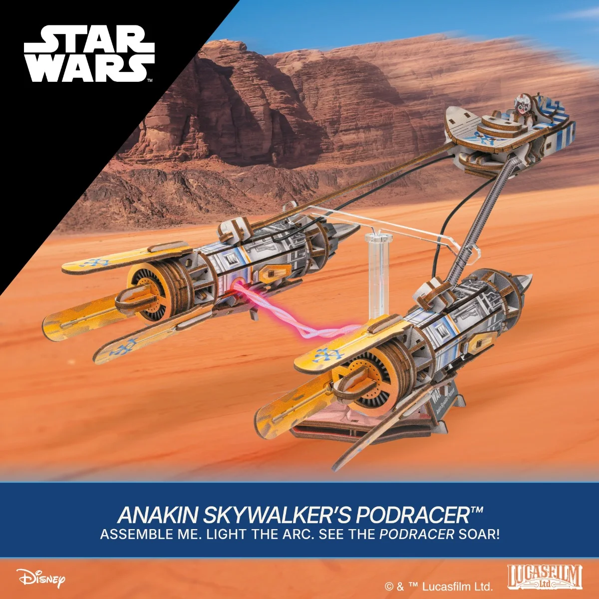 Ugears Star Wars Anakin Skywalker’s Podracer™-70273