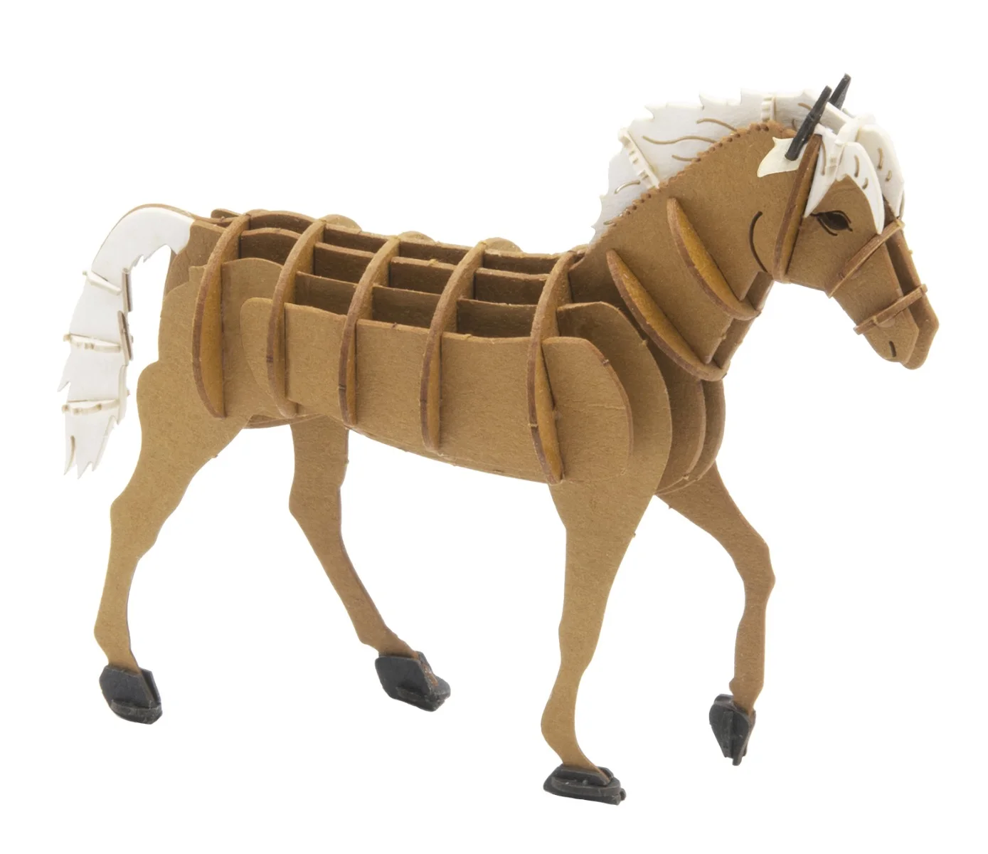 Fridolin 3D Модел за сглобяване of картон-КОН-11714