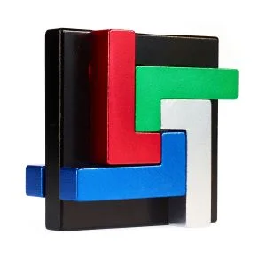 Eureka Metal Can Puzzle Quad L**-ЦВЕТЕН