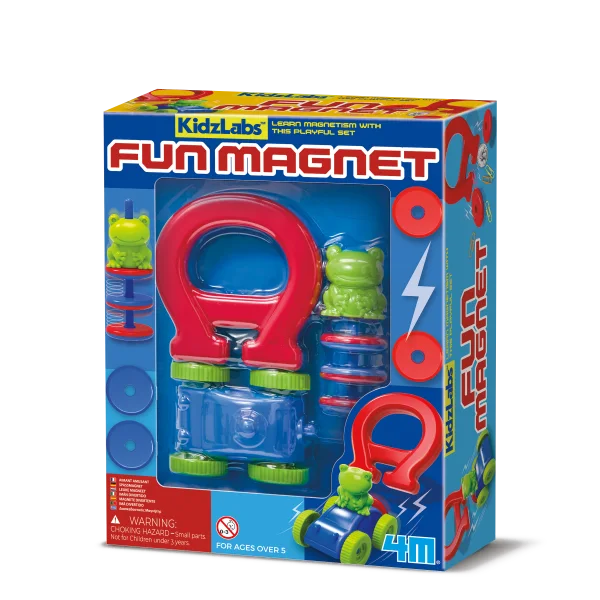 4m Kidzlabs Детска Лаборатория Магнити за най-малките -03482