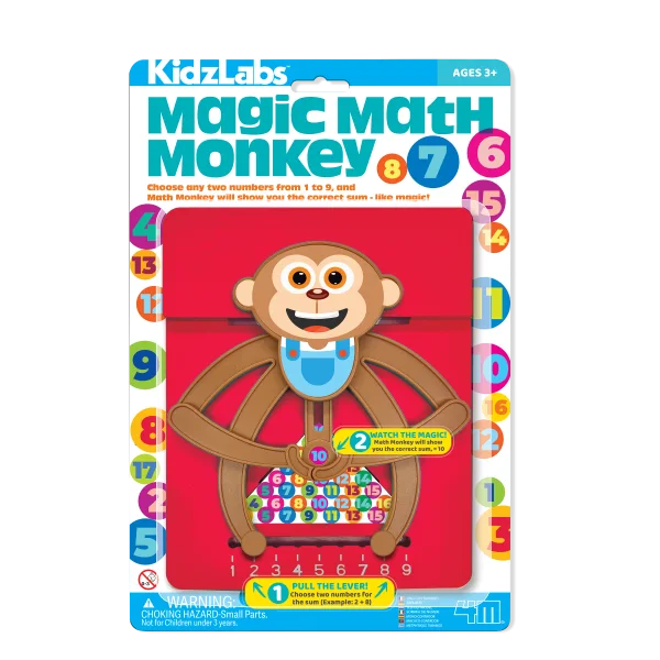 4m KidzLabs Уча се да събирам с Маймунка - 03500