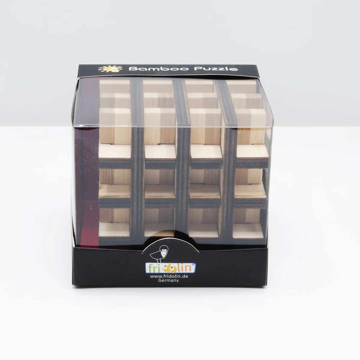 Fridolin 3D Логически Бамбуков Пъзел****-Multi Square -17498