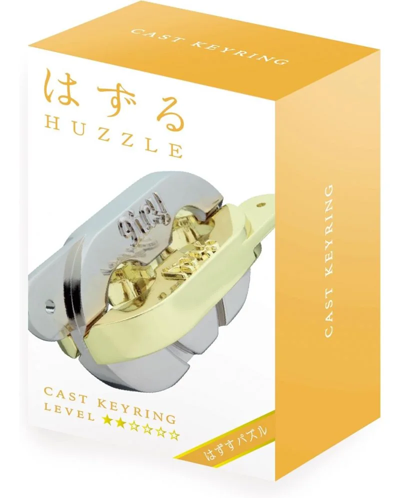 Hanayama Huzzle Cast Puzzle Keyring **