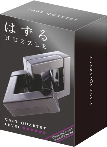 Hanayama Huzzle Cast Puzzle Quartet ******