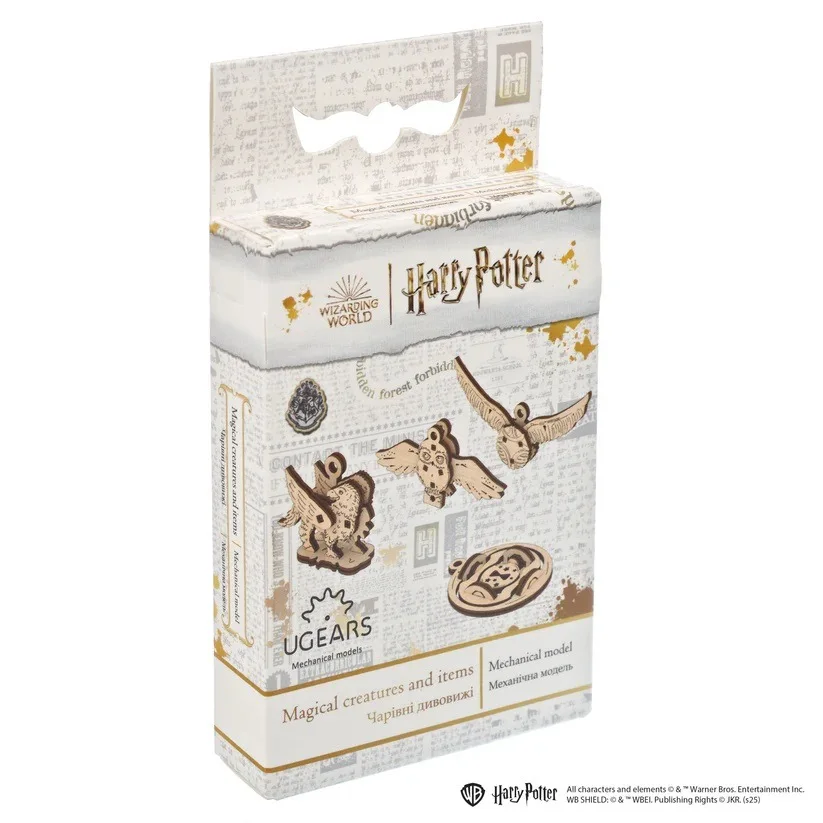 Ugears Harry Potter&trade; Фантастични животни&nbsp;- 3D- пъзел- 70260
