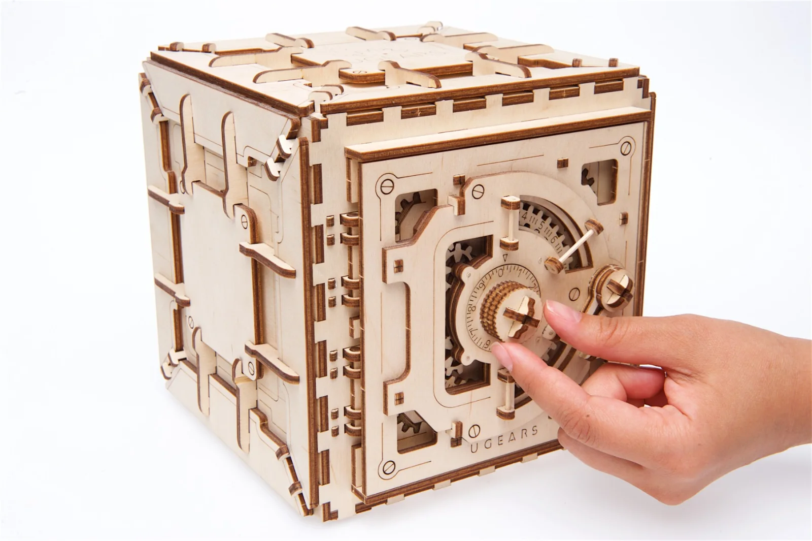 Ugears Сейф- 3D Пъзел - Дърво - 70011